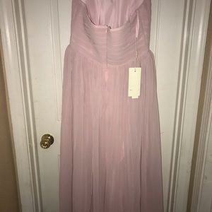 Dusty Rose formal long dresses
